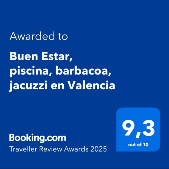 Buen Estar, Piscina, Barbacoa, Jacuzzi En Valencia Holiday home
